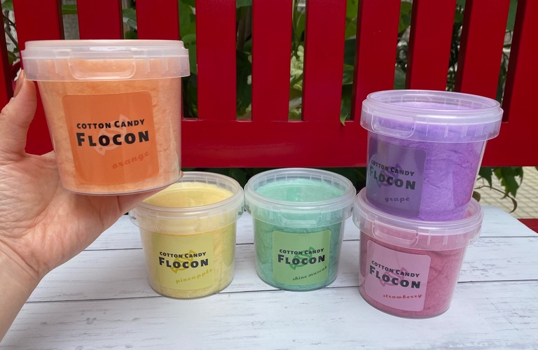 夏に食べたいフルーツ味のわたあめ｜わたあめの通販ならFLOCON
