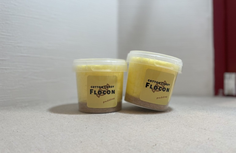 プリン味のわたあめ | わたあめの通販ならFLOCON
